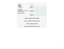 Tablet Screenshot of modulosweb.valmar.cl